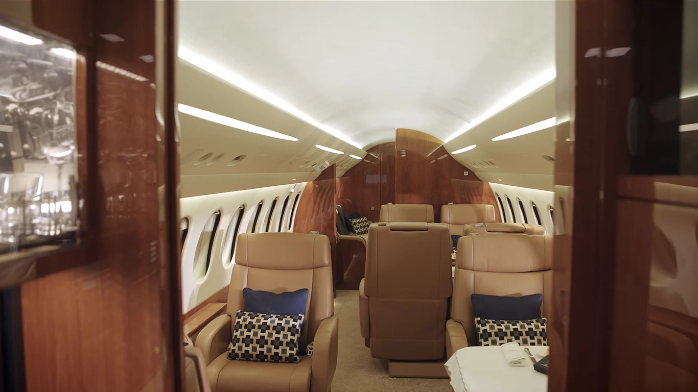Dassault Falcon 7X Interior