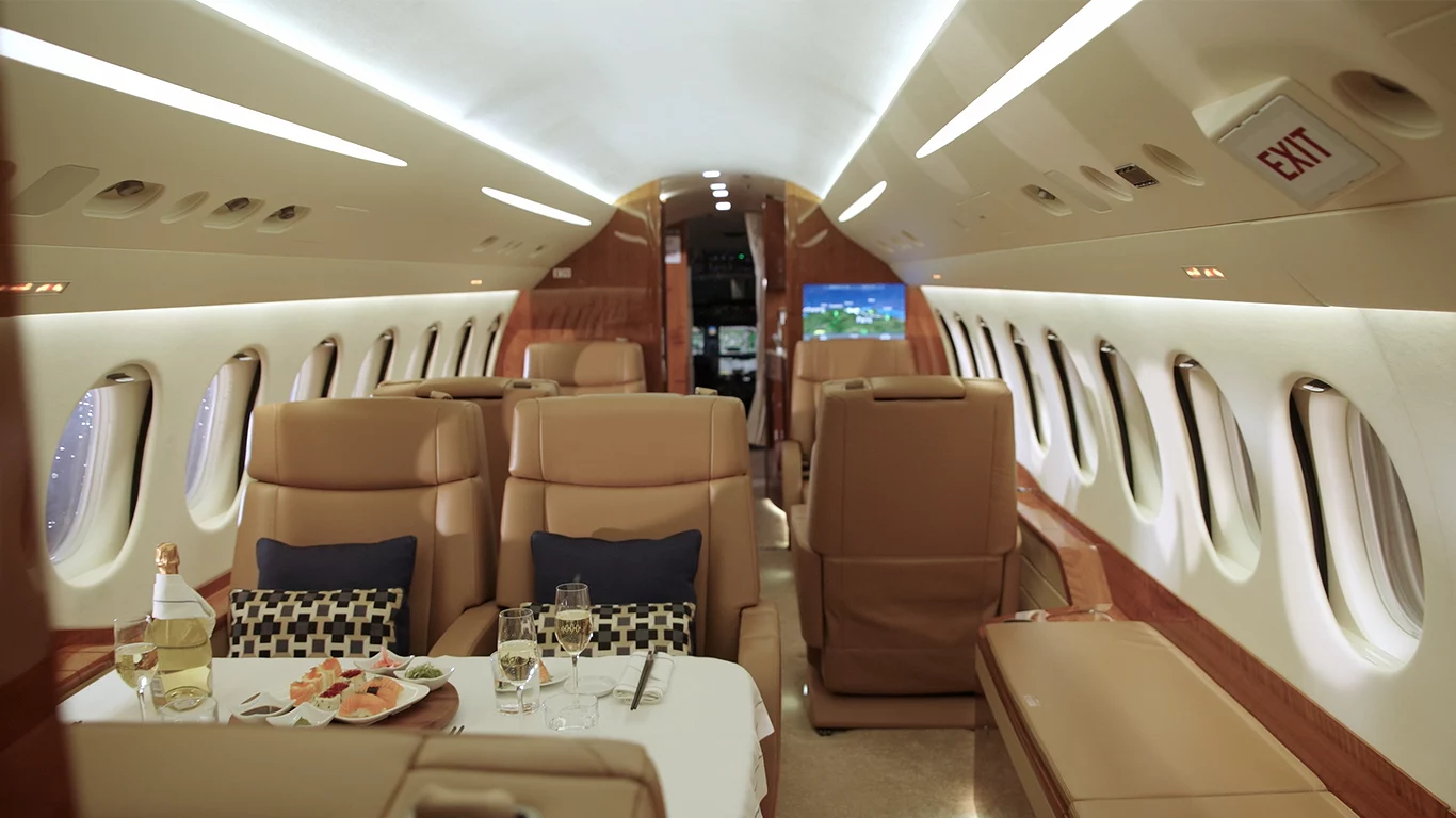 Dassault Falcon 7X Interior