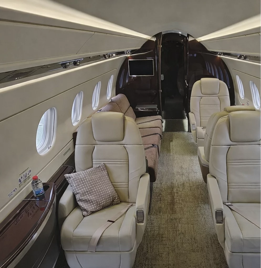 F-HJLP Embraer Praetor Interior