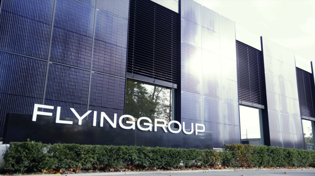 flyinggroup sustainable HQ in Antwerp